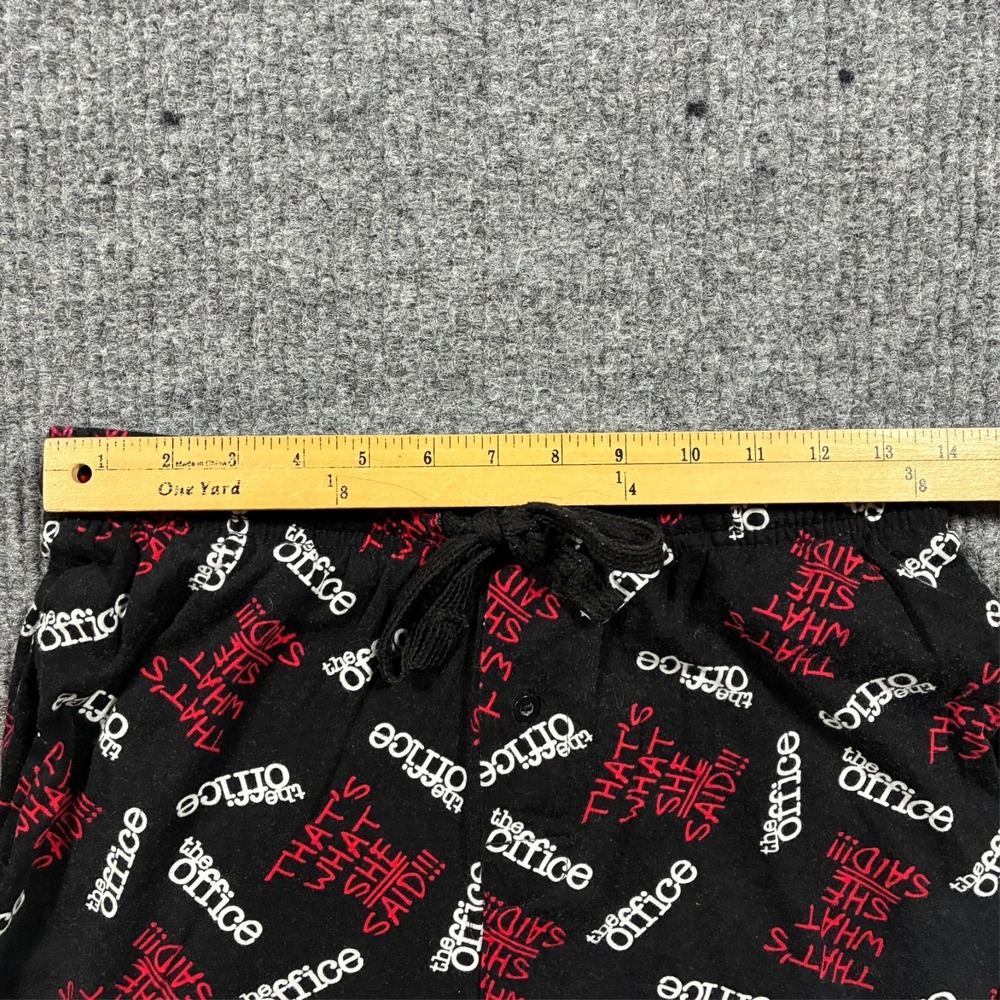The Office "That's What She Said" Lounge Pajama Pants Mens Size Small Pull On - Picture 4 of 8